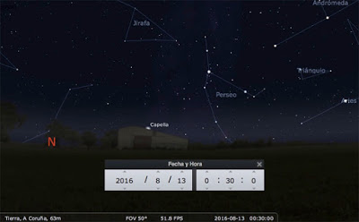 De Perseidas, algas luminiscentes y buzos